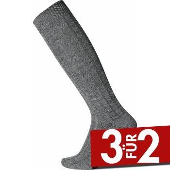 Egtved Wool Kneehigh Sock Hellgrau Gr 45/48 Herren