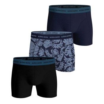 Björn Borg 3P Cotton Stretch Boxer 1721 Blau/Blau Baumwolle X-Large He...