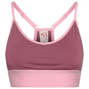 Kari Traa BH Var Sports Bra Pflaume Polyester Small Damen