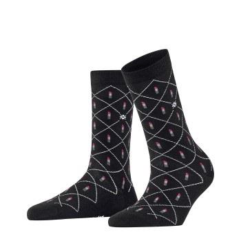 Burlington Lipstick Organic Cotton Sock Schwarz Gr 36/41 Damen