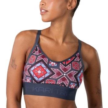 Kari Traa BH Fröya Wool Sports Bra Dunkelblau Polyester Small Damen