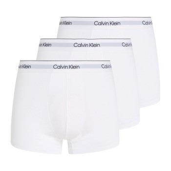 Calvin Klein 3P Modern Cotton Stretch Trunk Weiß Baumwolle Small Herre...