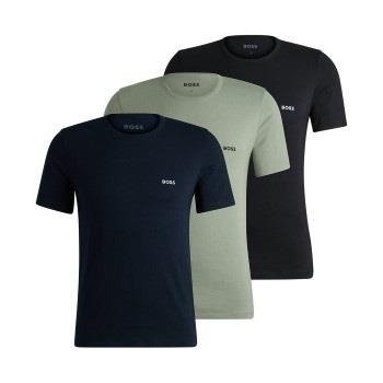 BOSS 3P Classic Regular Fit T ShirtRN Mixed Baumwolle Small Herren