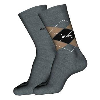 BOSS 2P RS Argyle CC Grau Gr 39/42 Herren