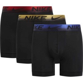 Nike 3P Everyday Essentials Micro Boxer Brief Blau/Rot Polyester Small...