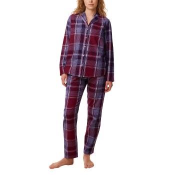 Triumph Boyfriend Pyjama PW X Checks Rot Baumwolle 40 Damen