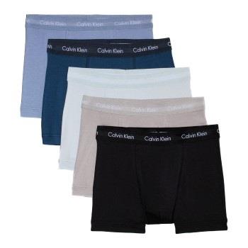 Calvin Klein 5P Cotton Trunks Multi-colour-2 Baumwolle Small Herren