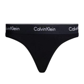 Calvin Klein 2P Modern Cotton Thong Schwarz Medium Damen