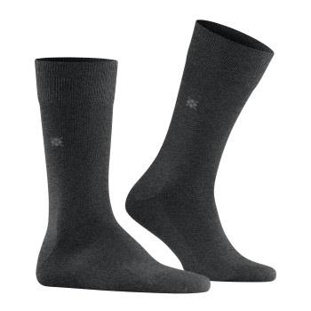 Burlington Leeds Wool Sock Dunkelgrau Gr 40/46 Herren