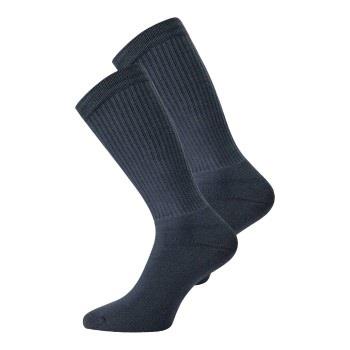 Resteröds 2P Tennis Socks Dunkelgrau Gr 40/45 Herren