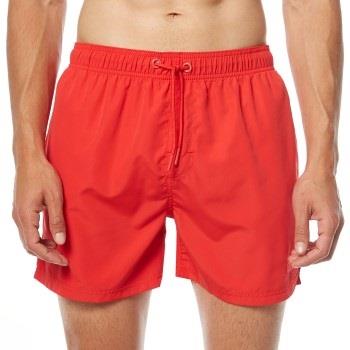 Bruno Banani Badehosen 2 0 Swim Boxer Wave Rot Polyester Small Herren