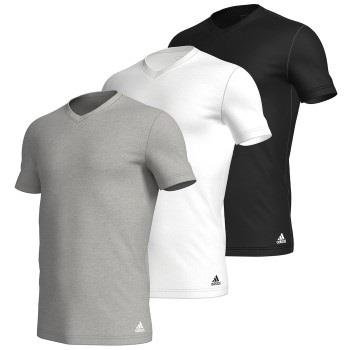 adidas 3P Active Flex Cotton V-Neck T-Shirt Mixed Baumwolle Small Herr...