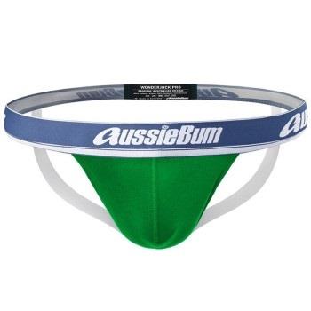 aussieBum 3P WJ Pro Jock Grün Baumwolle Small Herren