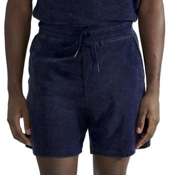 Bread and Boxers Terry Shorts Marine Ökologische Baumwolle Large Herre...