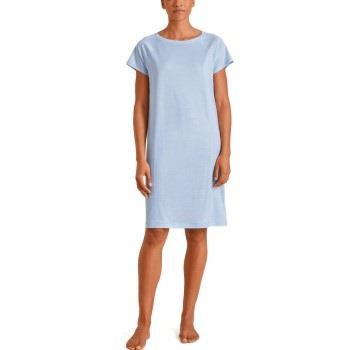 Calida DSW Cooling Nightdress Hellblau Lyocell Small Damen