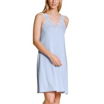 Calida Elegant Dreams V-neck Nightdress Hellblau Modal Small Damen