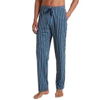 Calida Remix Sleep Leisure Long Pants Blau Muster Small Herren