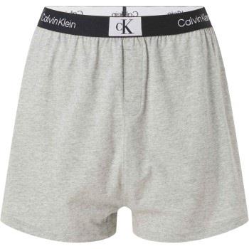 Calvin Klein CK96 Pyjama Shorts Grau Baumwolle Medium Damen