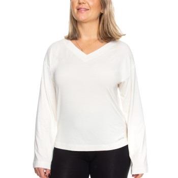 Calvin Klein Modal Coord LS Top Elfenbein Modal Medium Damen