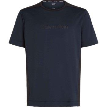 Calvin Klein Sport Logo Gym T-Shirt Schwarz Polyester Small Herren