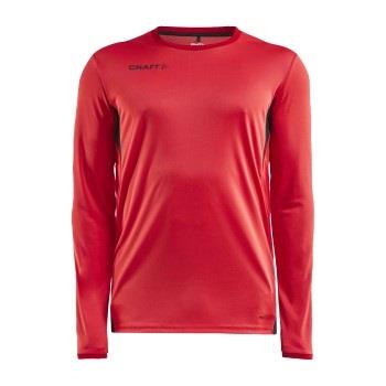 Craft Pro Control Impact LS Tee M Rot Polyester Small Herren