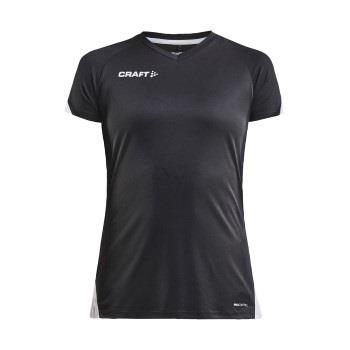 Craft Pro Control Impact SS Tee W Schwarz Polyester Small Damen