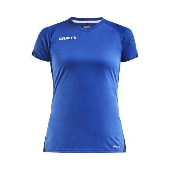 Craft Pro Control Impact SS Tee W Kornblumenblau Polyester Small Damen