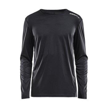 Craft Rush LS Tee M Schwarz Polyester Small Herren