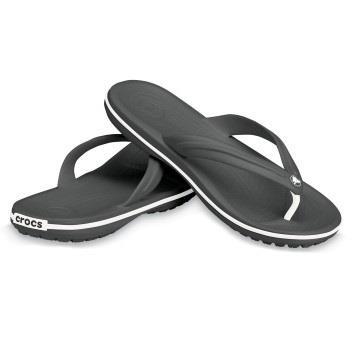 Crocs Crocband Flip Unisex Schwarz US M11 (EU 45-46)