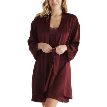 Damella 94001 Robe Weinrot Seide Medium Damen