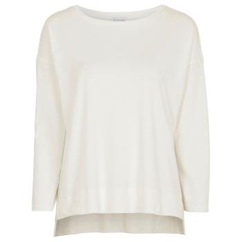 Damella Greymelange Flower Top Crème Small Damen