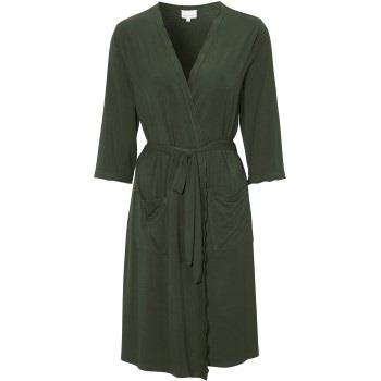 Damella Viscose Plain Wave Robe CL1 Olive Bambus Small Damen