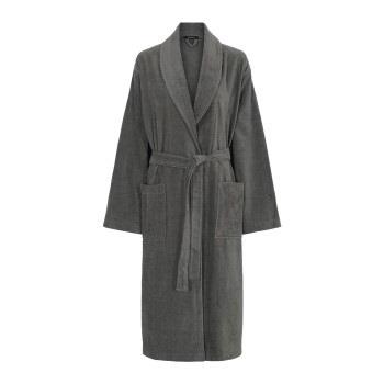 Decoy Long Terry Robe Grau Ökologische Baumwolle Small Damen