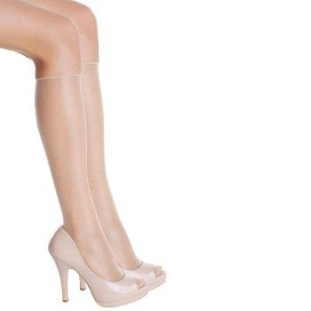 DIM Strumpfhosen 2P Sublim Voile Mi-Bas Knee-high Haut One Size Damen