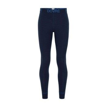 Dovre Organic Wool Long Johns Marine Merinowolle Small Herren