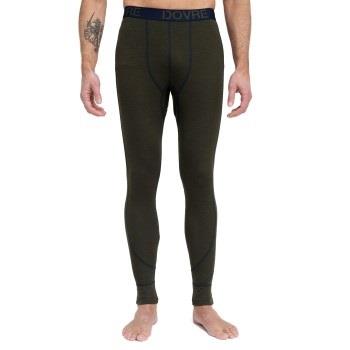 Dovre Wool Bottom Long Johns Armeegrün Wolle Small Herren