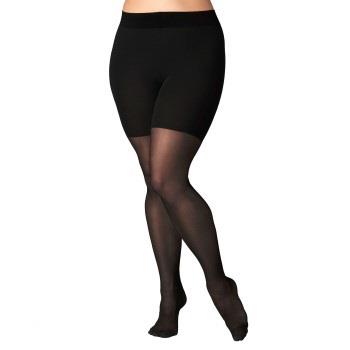 Falke Strumpfhosen Women City Beauty Plus 50 Tights Schwarz Polyamid F...