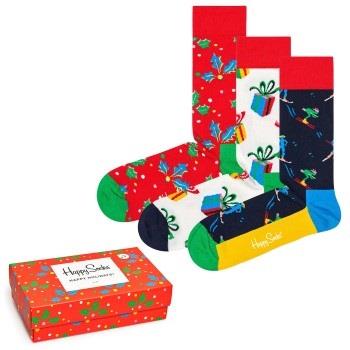 Happy socks 3P Playing Holiday Gift Box Mixed Baumwolle Gr 41/46 Herre...