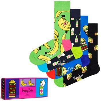 Happy socks 4P Yummy Yummy Socks Gift Set Mixed Baumwolle Gr 41/46