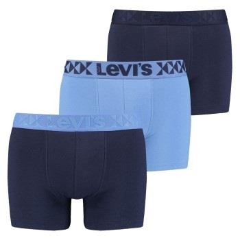 Levis 3P Boxer Giftbox Blau Baumwolle Small Herren