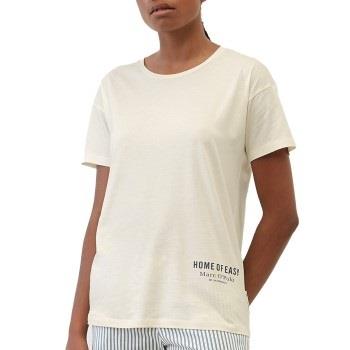 Marc O Polo Mix Program Crew Neck T-shirt Weiß Small Damen