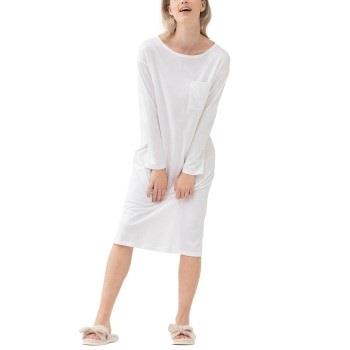 Mey Malea Nightshirt Weiß Baumwolle 38 Damen