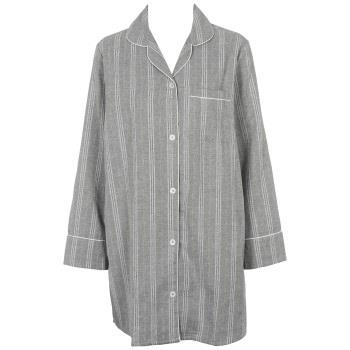 Missya Parker Nightshirt Grau Baumwolle Small Damen