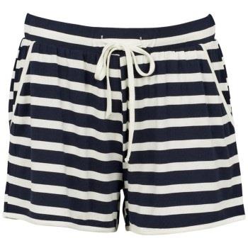 Missya Softness Shorts Marine gestreift Modal Small Damen