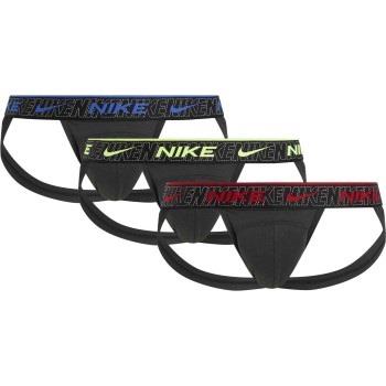 Nike 6P Everyday Cotton Stretch Jockstrap Multi-colour-2 Baumwolle Sma...