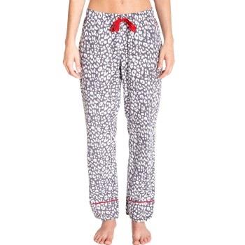 Pj Salvage Chelsea Pyjama Pants Grau Baumwolle Small Damen