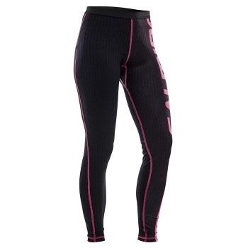 Salming Baselayer Pant Women Schwarz/Rosa Polyester Small Damen