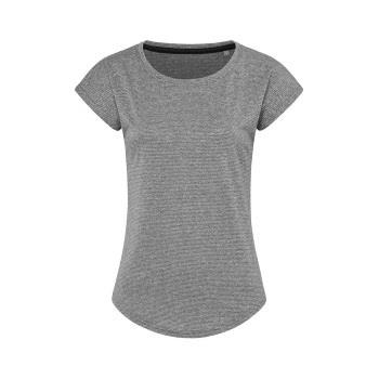 Stedman Recycled Women Sports T Move Graumelliert Polyester Small Dame...