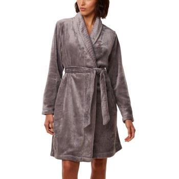 Triumph Fleece Robe Grau Polyester 36/38 Damen