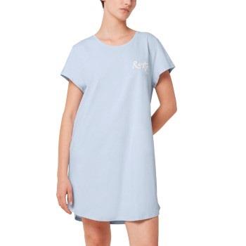 Triumph Nightdress NDK 02 X Hellblau Baumwolle 38 Damen